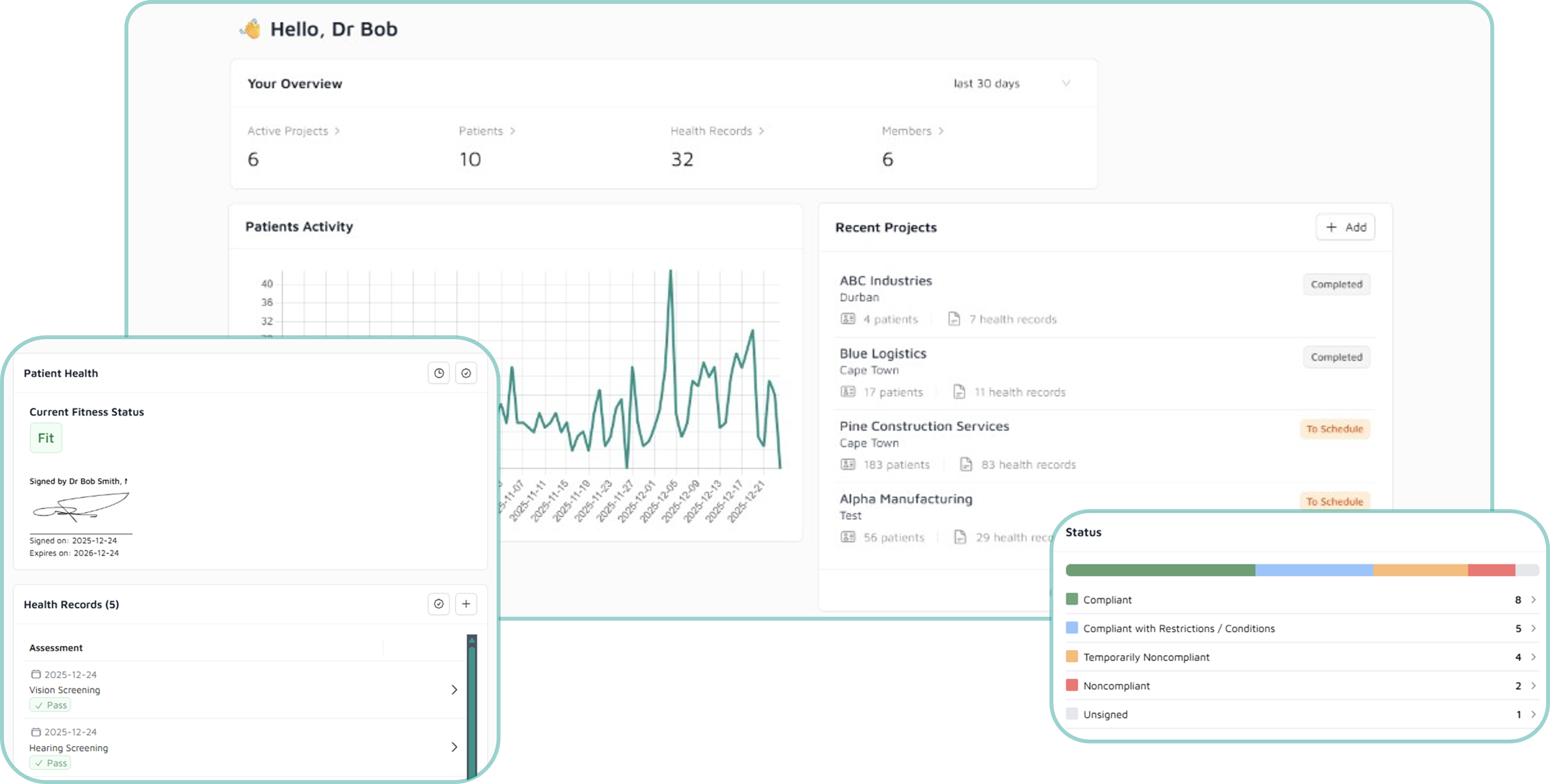 Tealio Sneak Peak A closer look at the Tealio application interface or dashboard, showing its simplicity and performance.